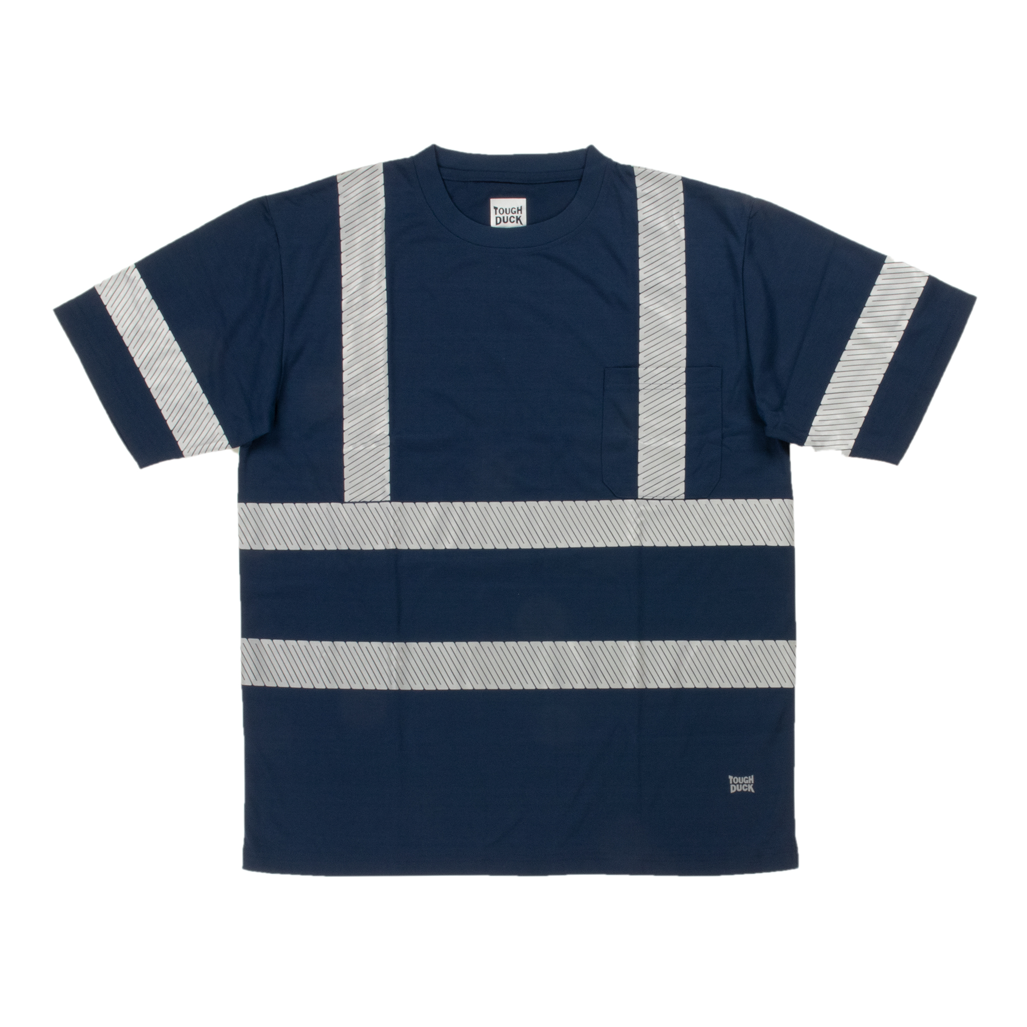 Picture of Tough Duck ST12 S/S SAFETY T-SHIRT W/ SEGMENTED STRIPES